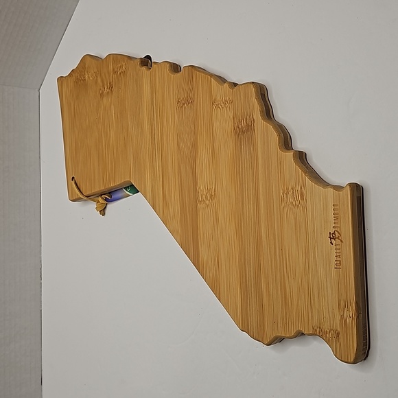California Bamboo Laser Etched Cutting Board NWT - Picture 6 of 6